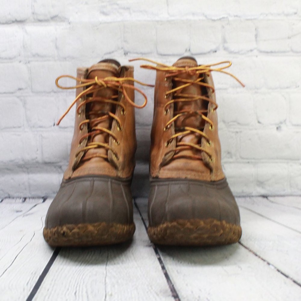 LL Bean Gore-Tex Insulated Duck Bean Boots Size 9 - Picture 4 of 9